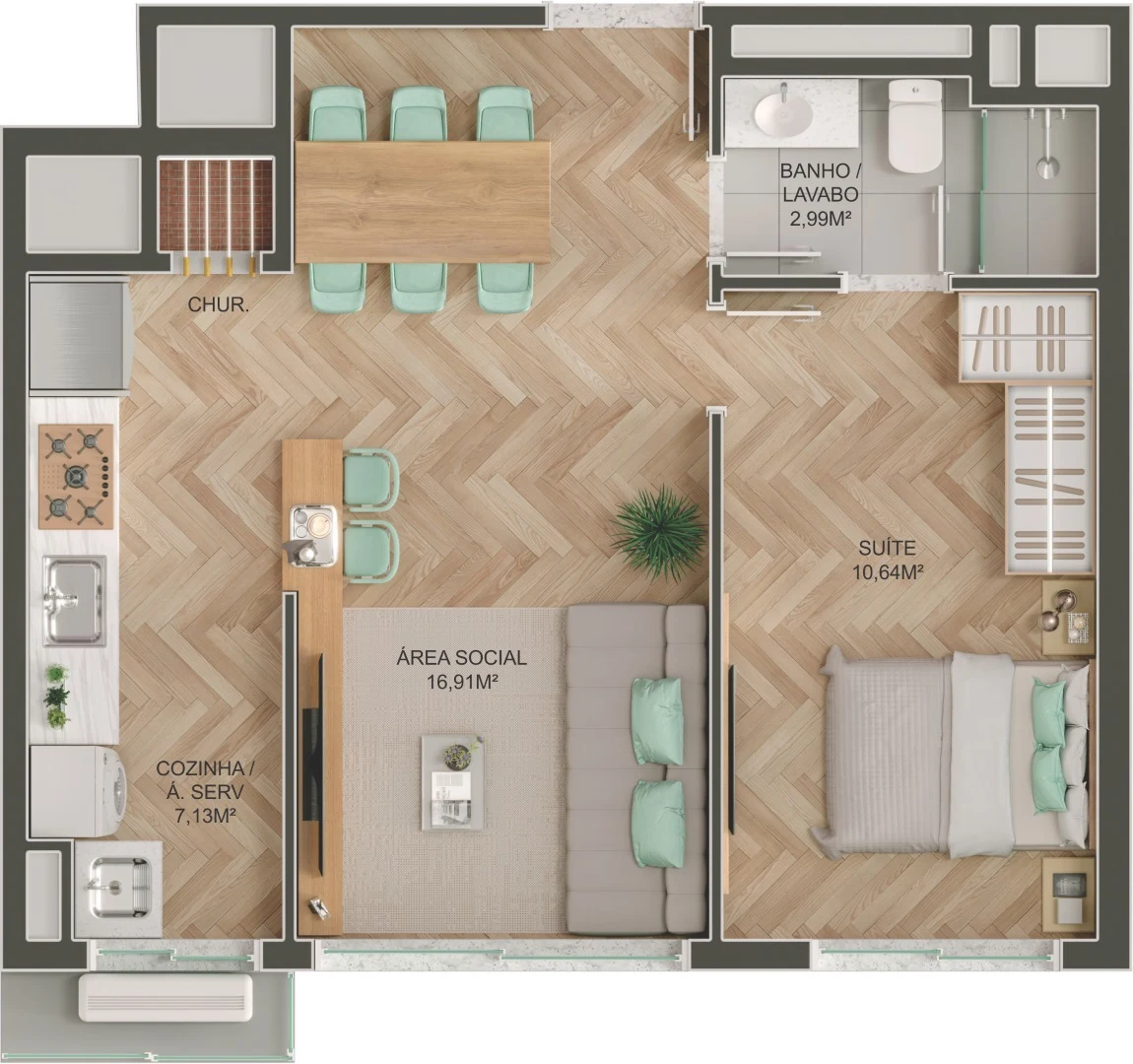 Planta do empreendimento