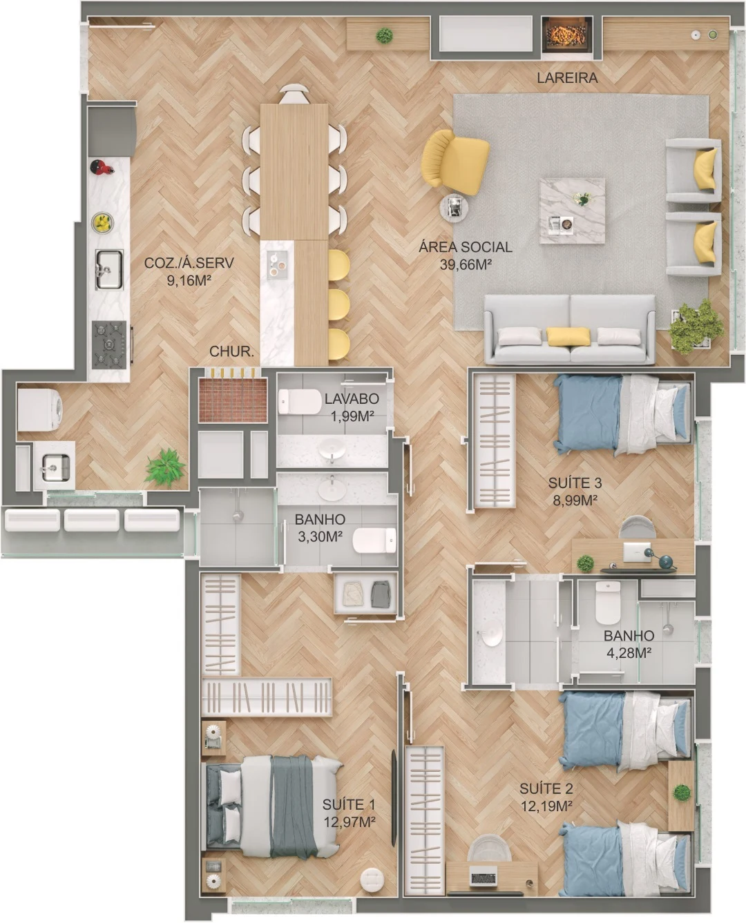 Planta do empreendimento