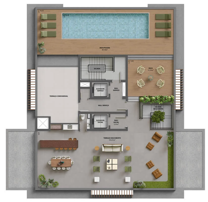 Planta do empreendimento