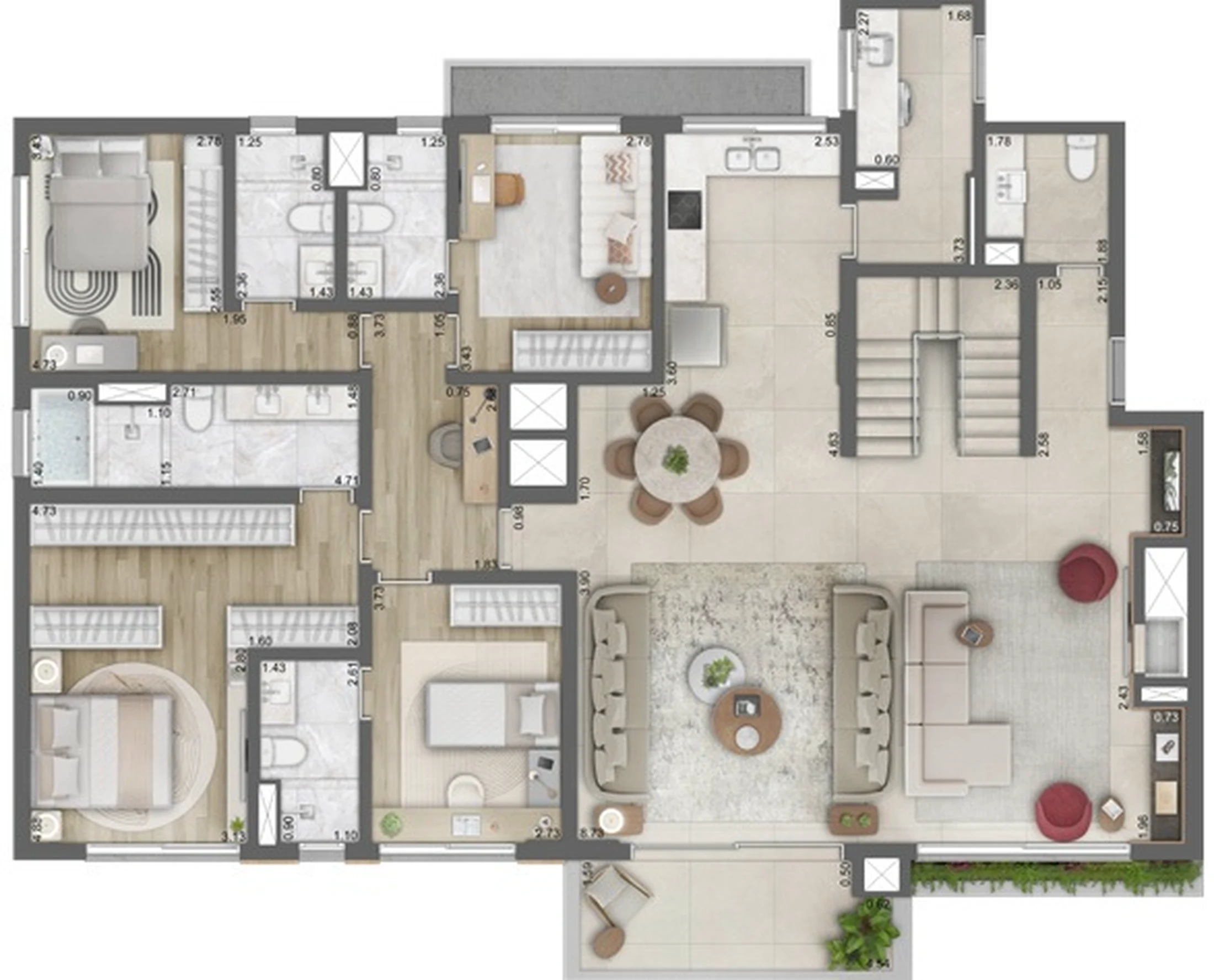 Planta do empreendimento