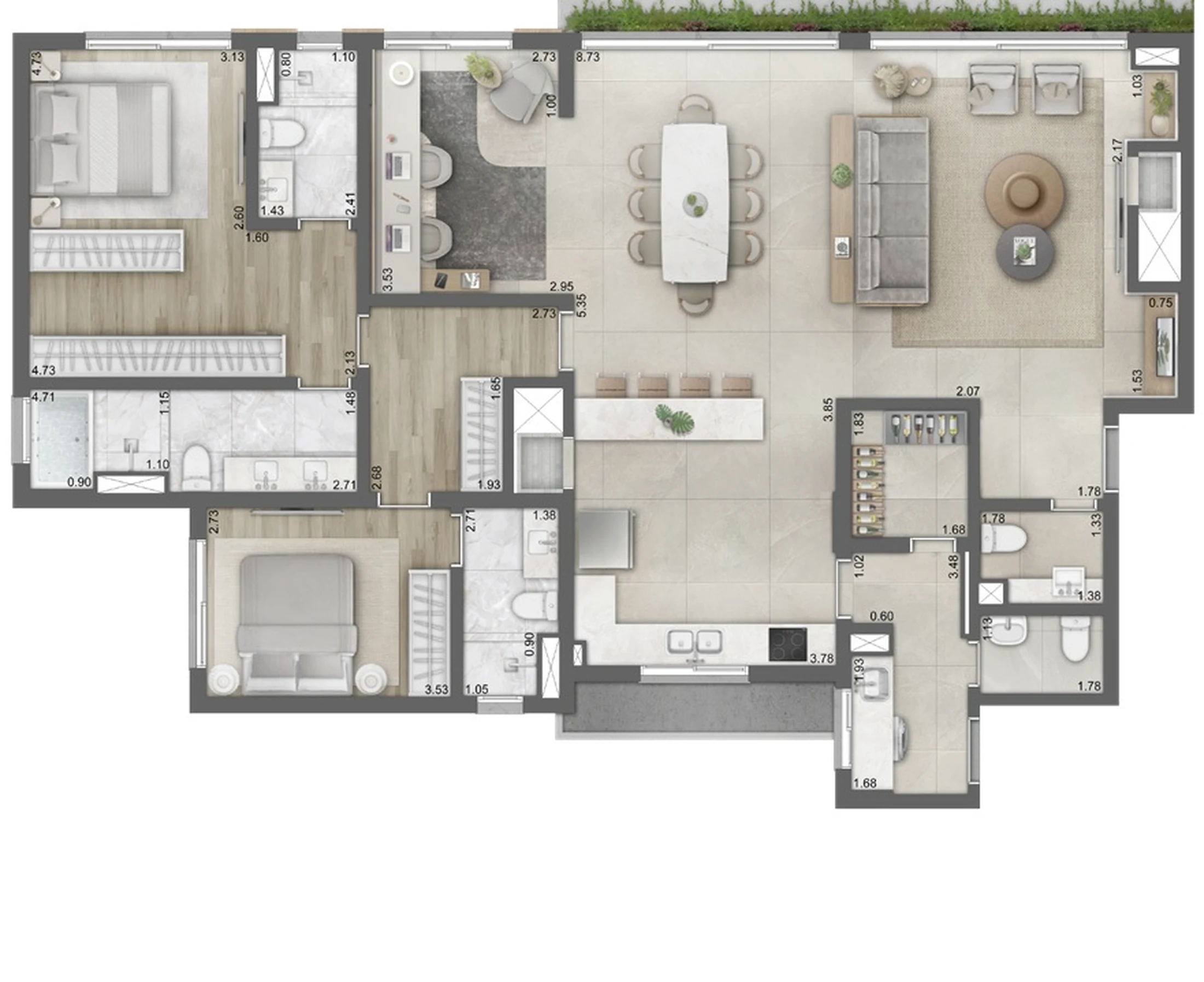 Planta do empreendimento