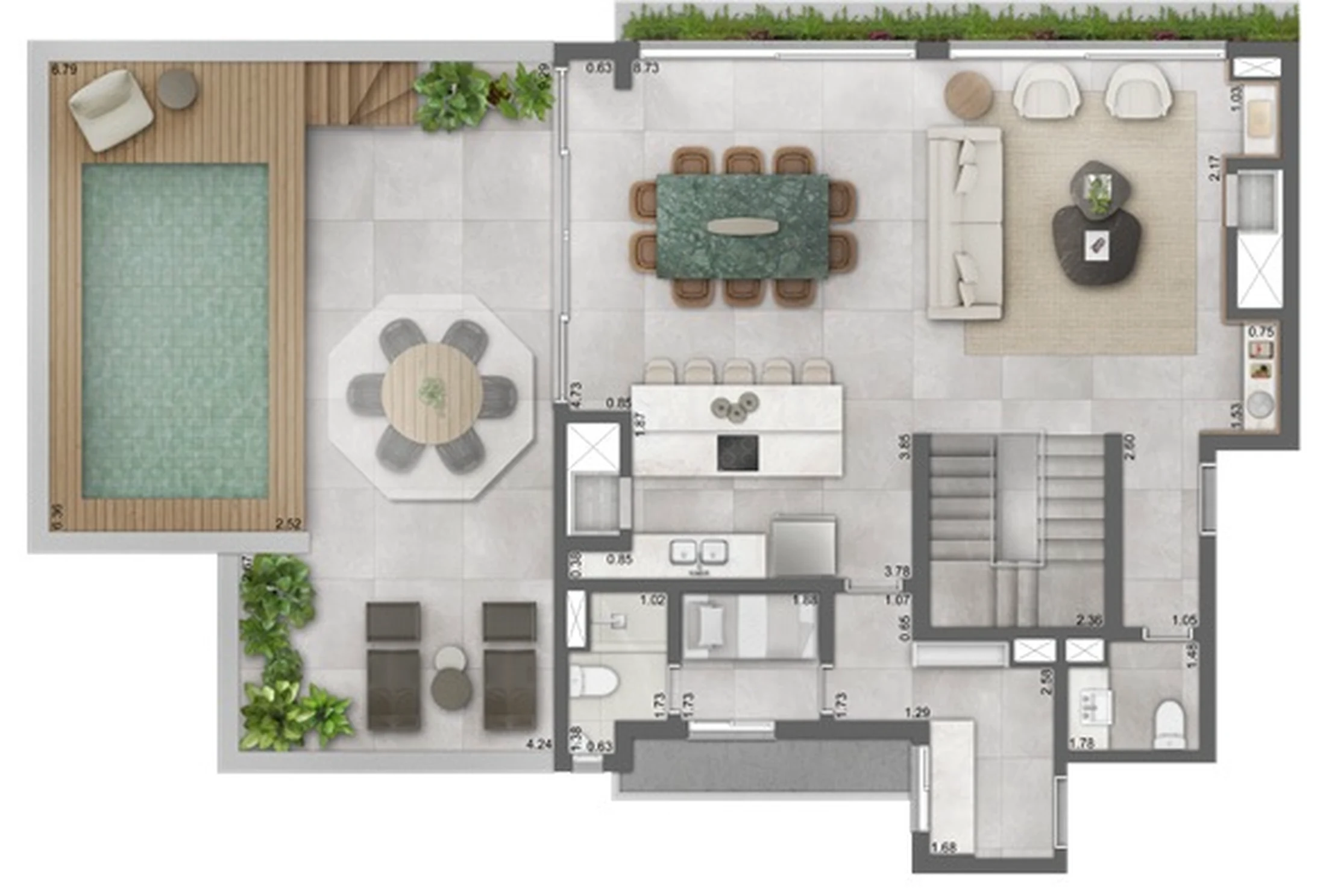 Planta do empreendimento