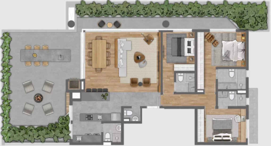 Planta do empreendimento