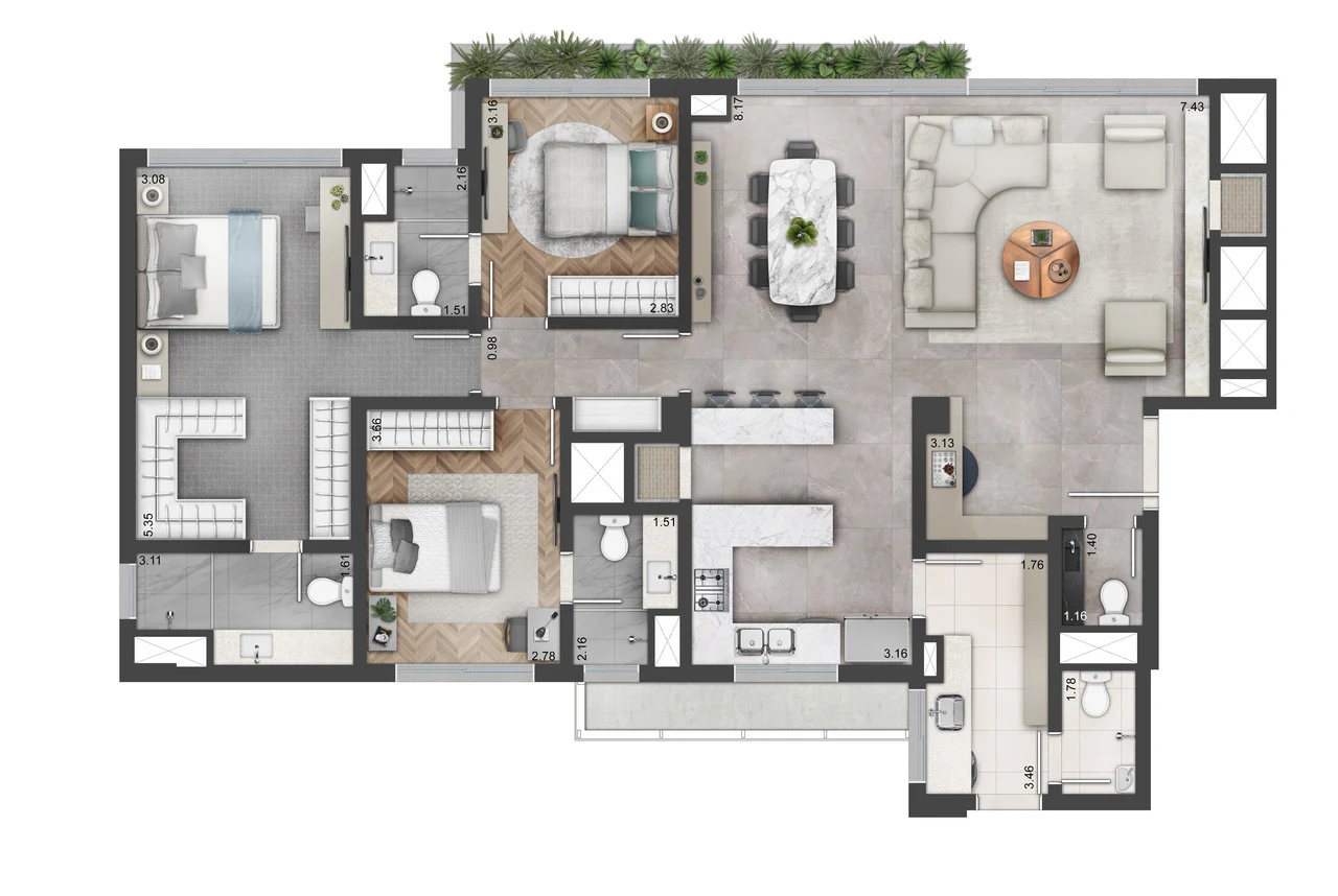 Planta do empreendimento