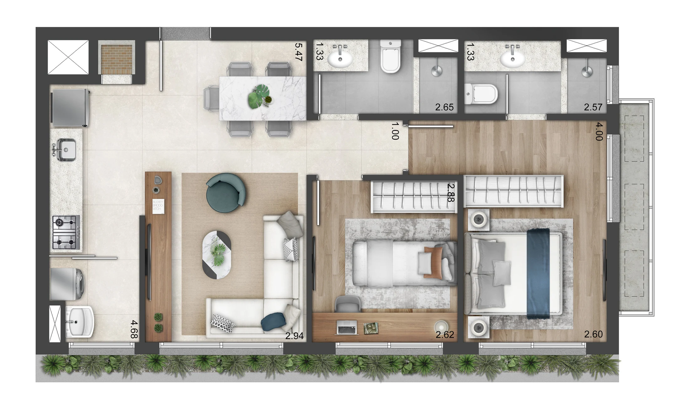 Planta do empreendimento