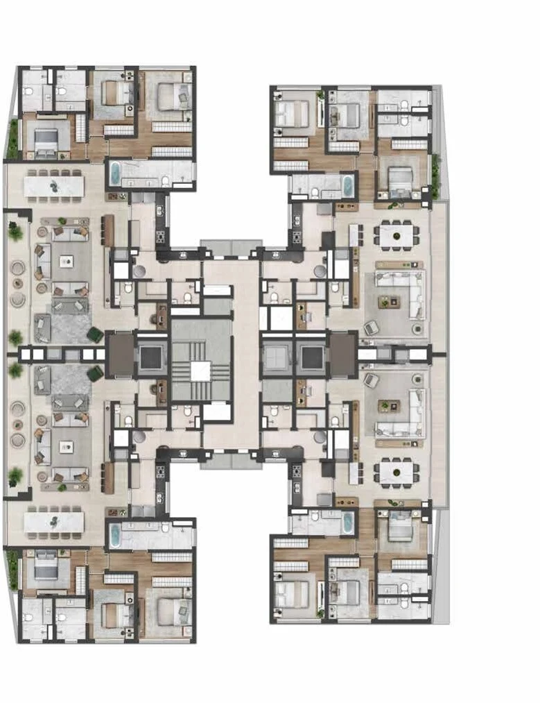 Planta do empreendimento