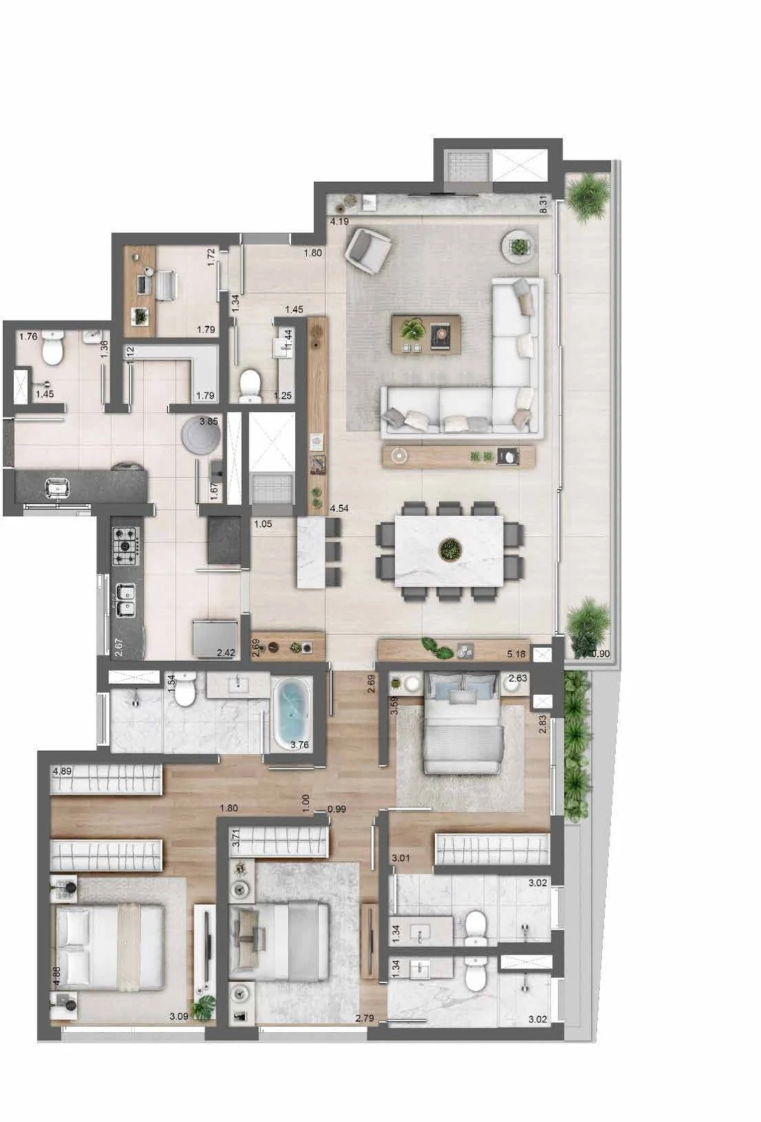 Planta do empreendimento