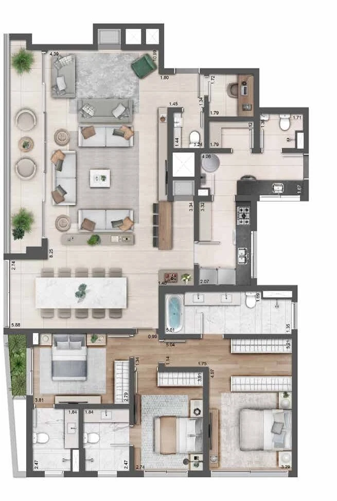 Planta do empreendimento