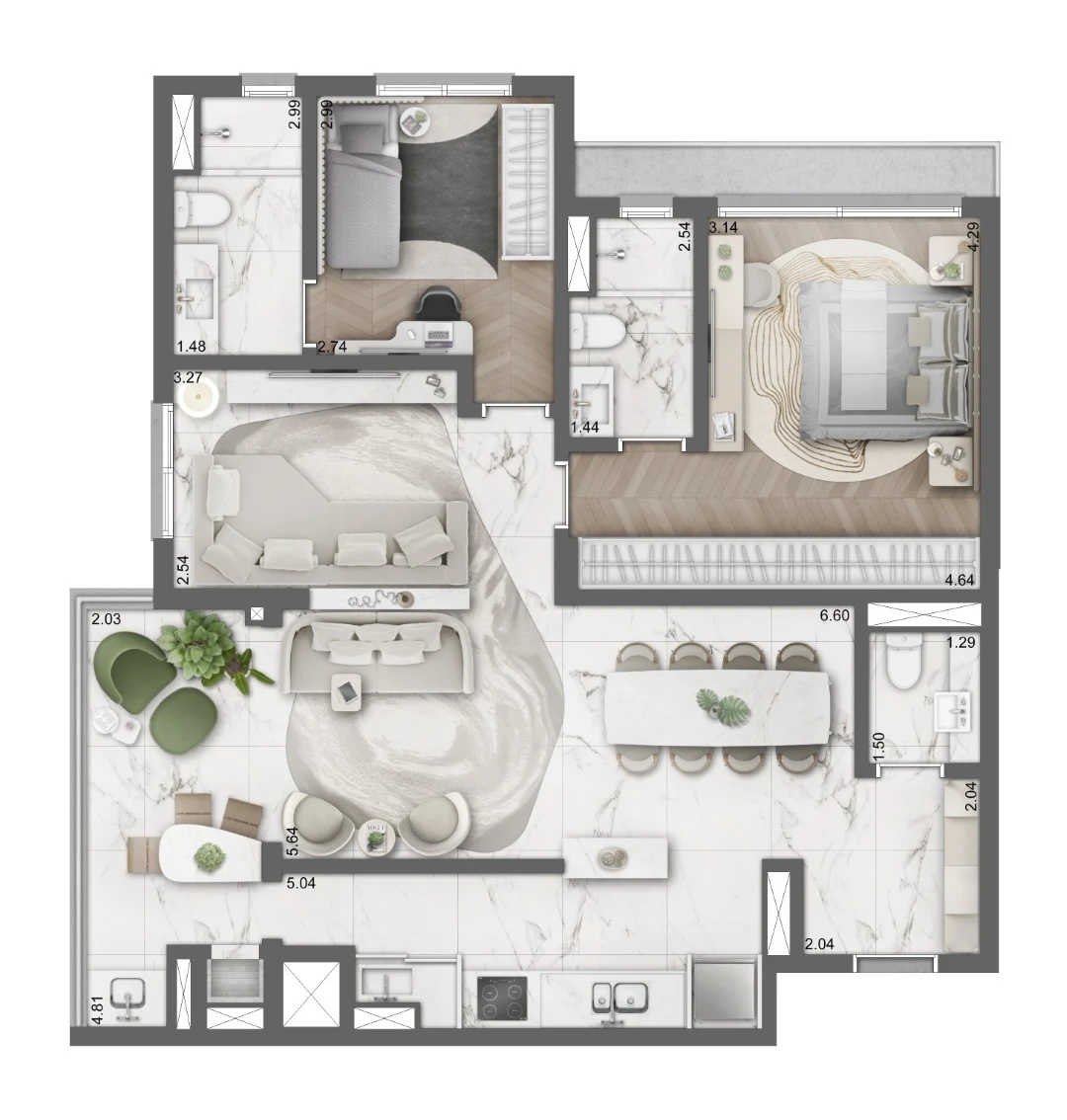 Planta do empreendimento