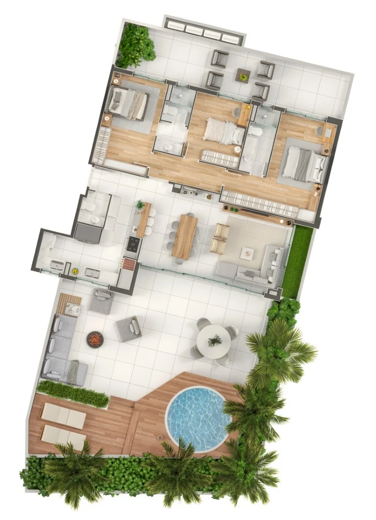 Planta do empreendimento