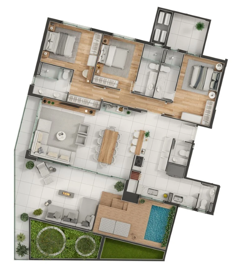 Planta do empreendimento