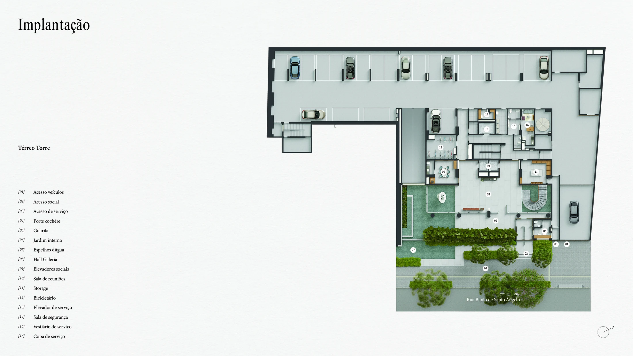 Planta do empreendimento