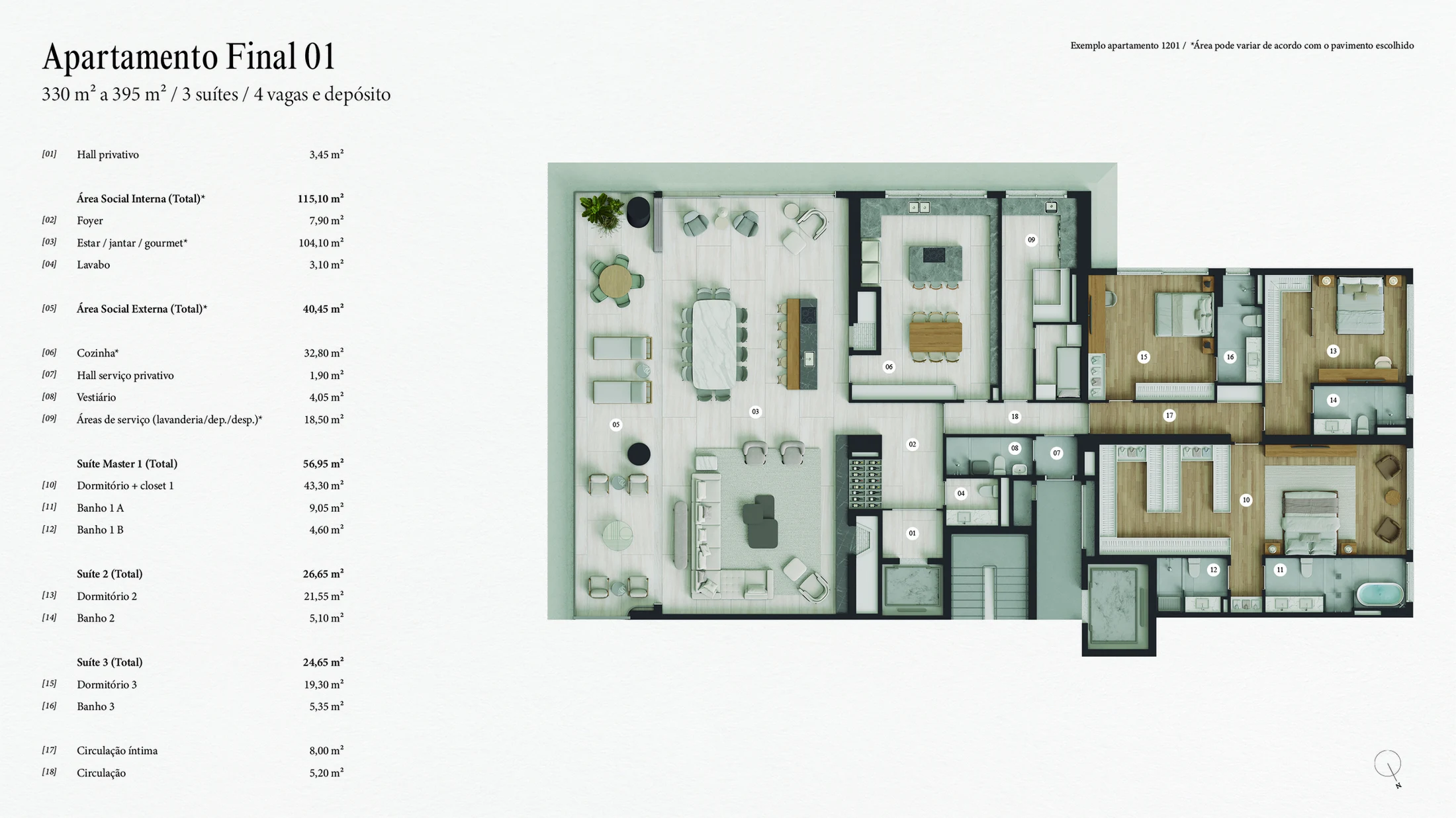 Planta do empreendimento