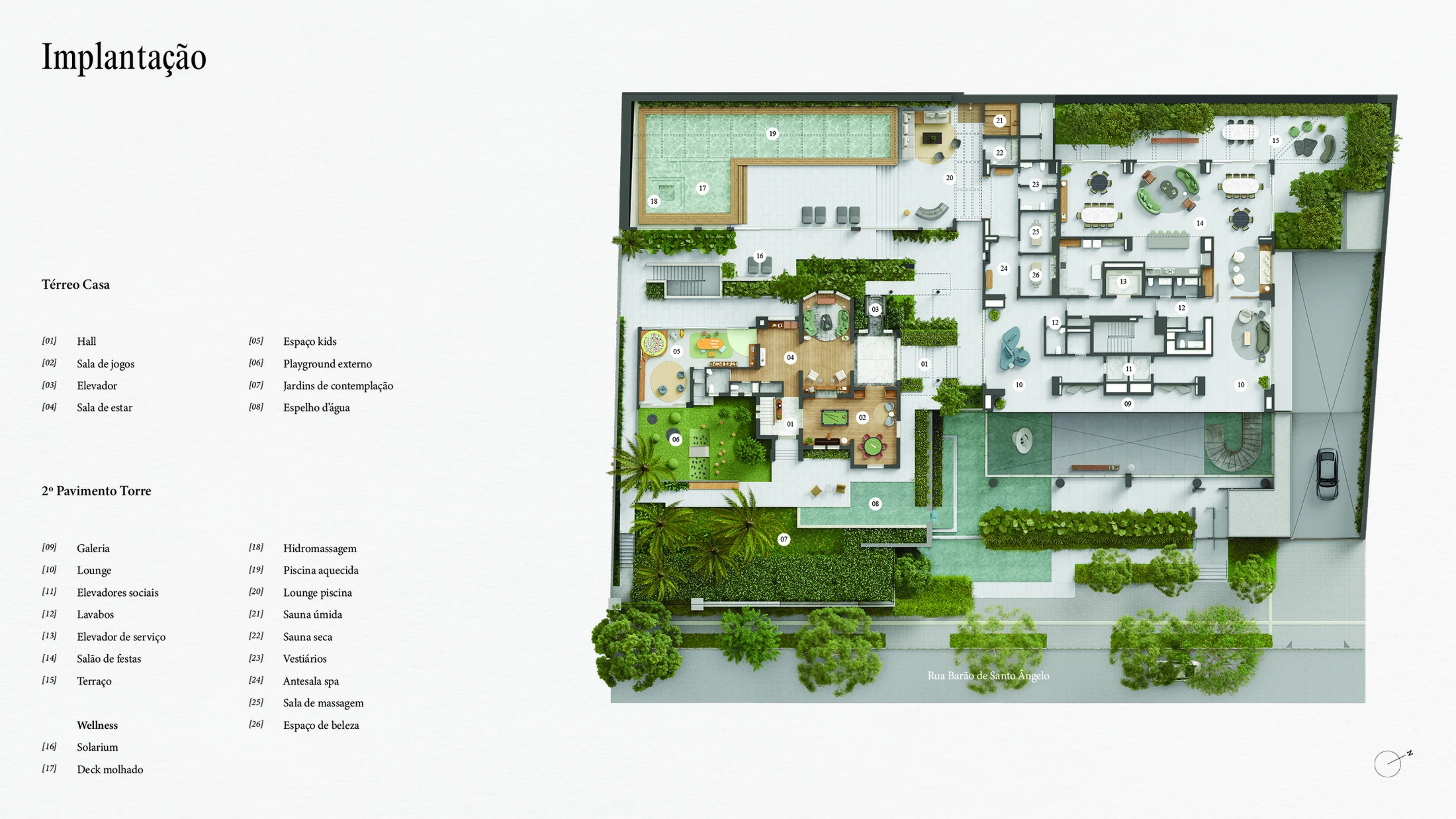 Planta do empreendimento