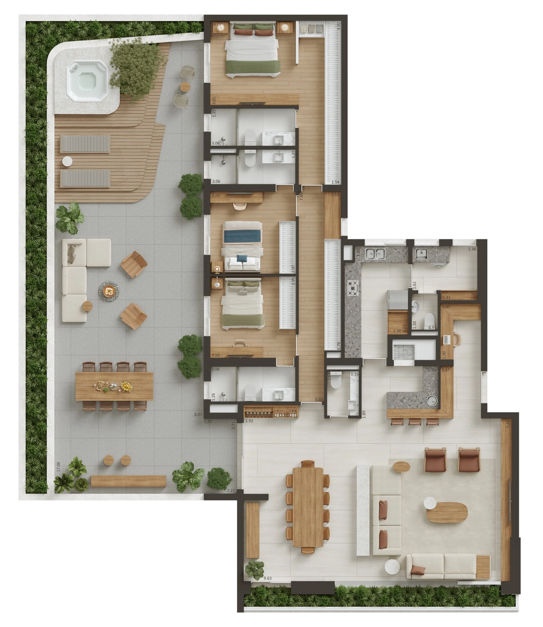 Planta do empreendimento