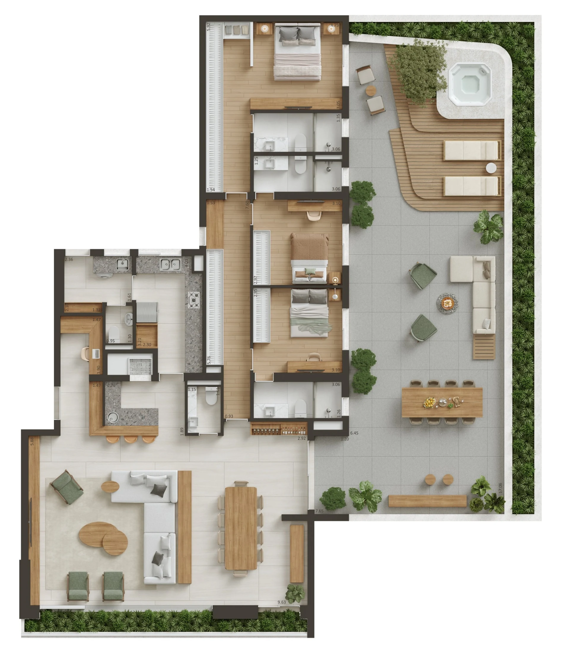 Planta do empreendimento