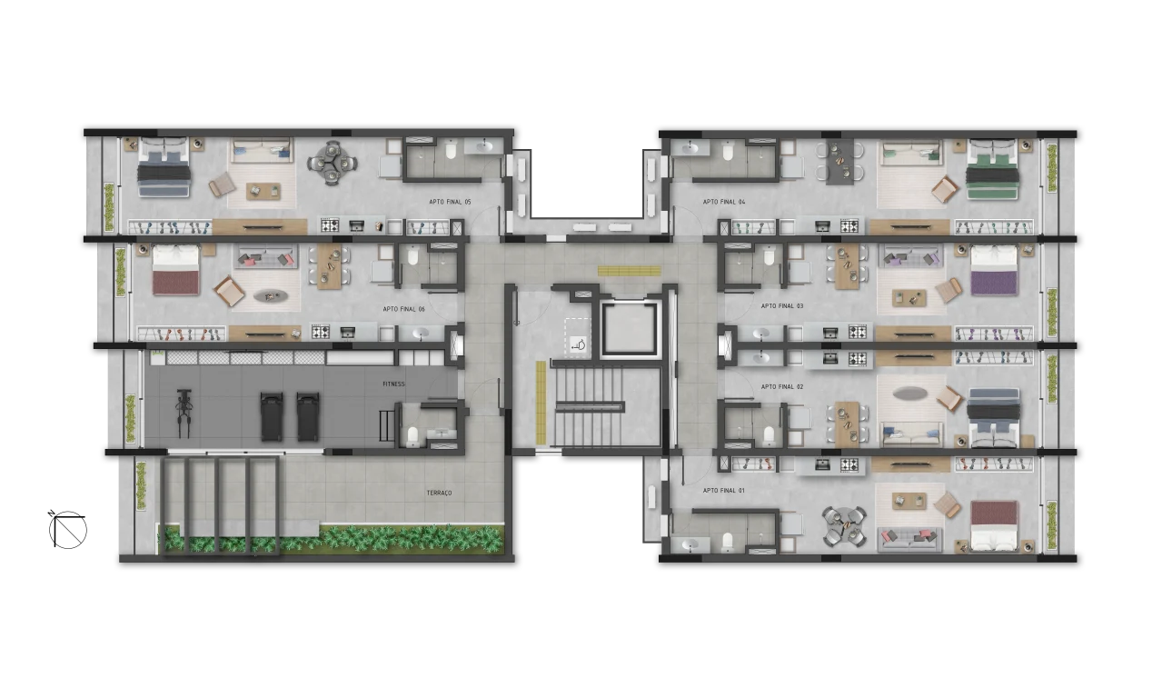 Planta do empreendimento