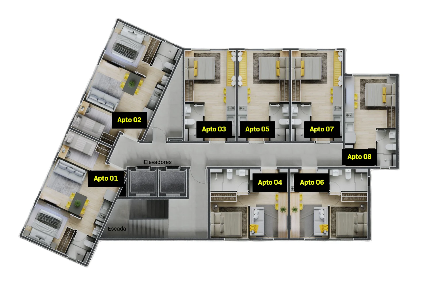 Planta do empreendimento
