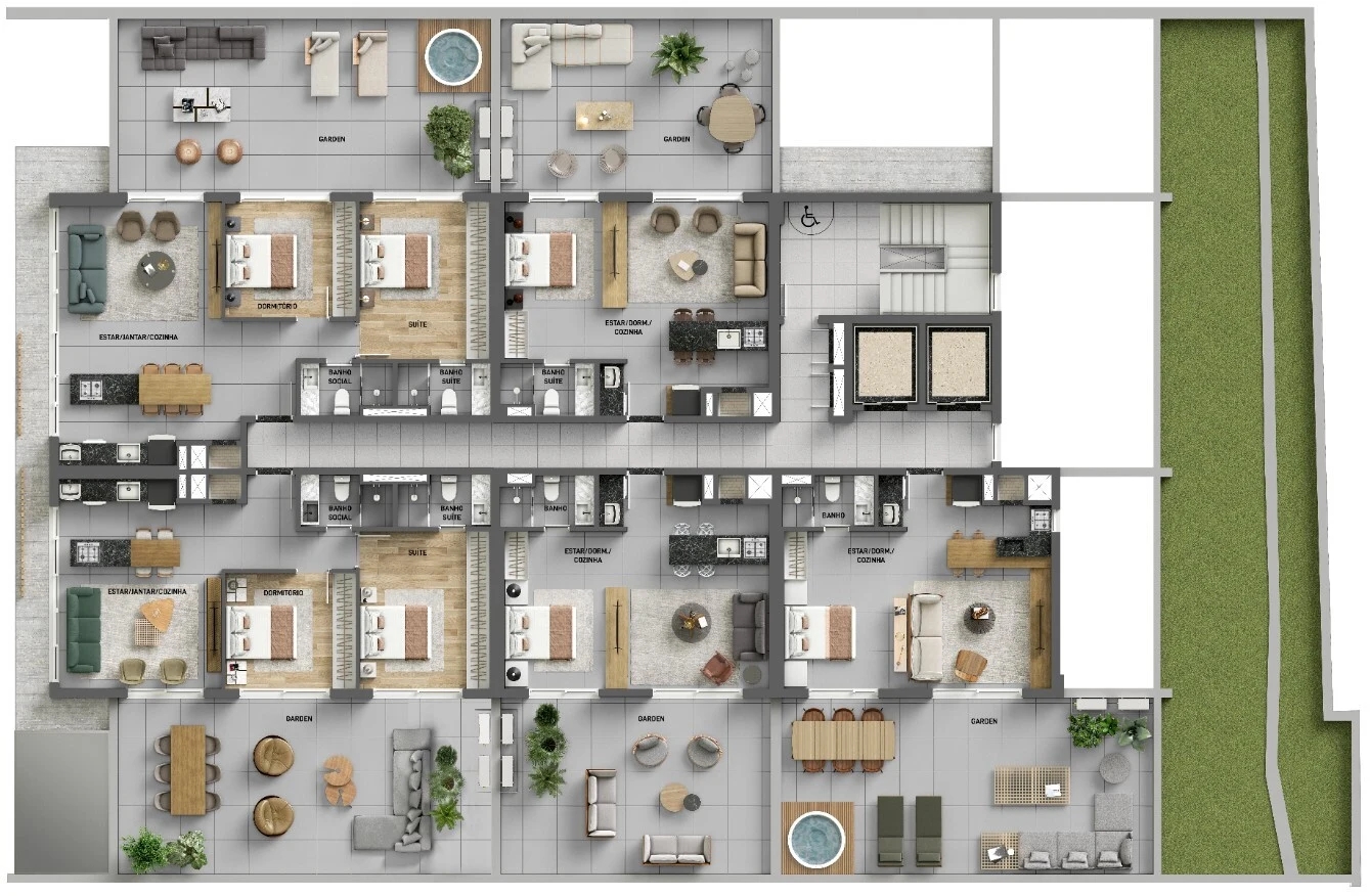 Planta do empreendimento