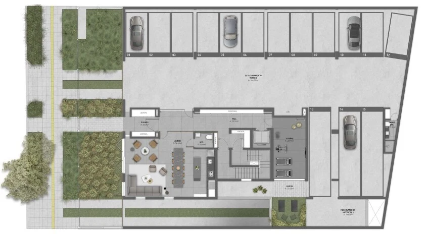 Planta do empreendimento