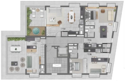 Planta do empreendimento