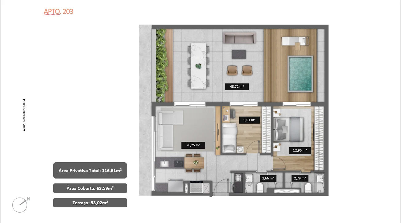 Planta do empreendimento