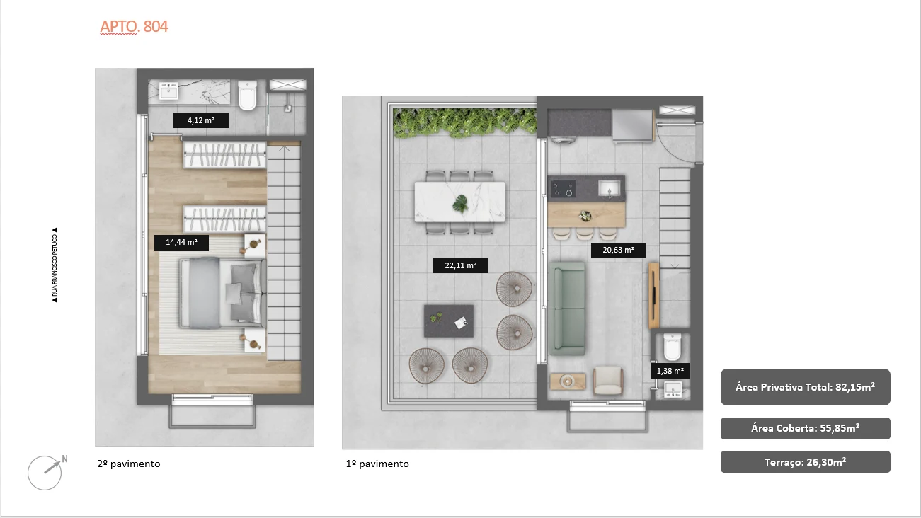 Planta do empreendimento