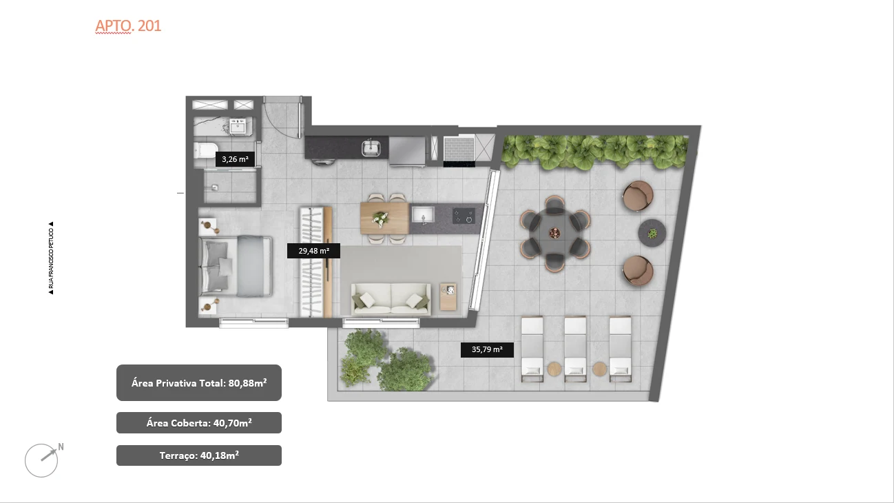 Planta do empreendimento