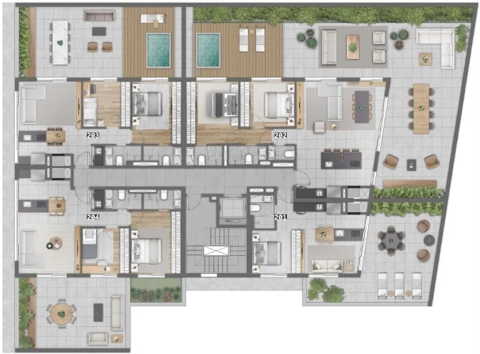 Planta do empreendimento