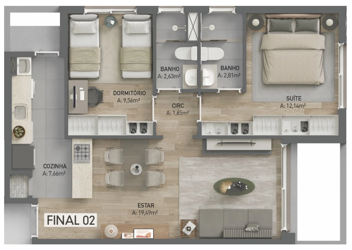 Planta do empreendimento