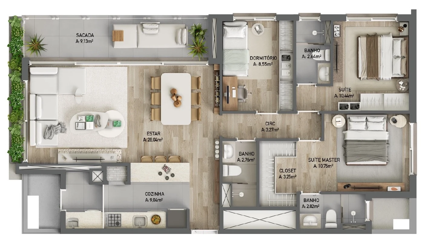 Planta do empreendimento