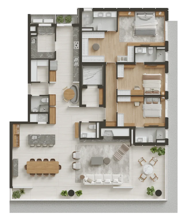 Planta do empreendimento