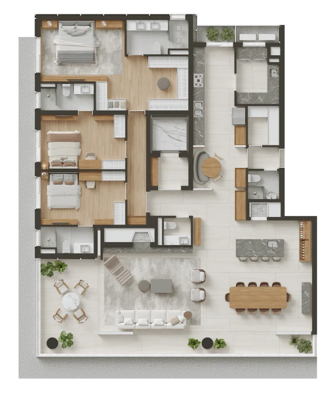 Planta do empreendimento