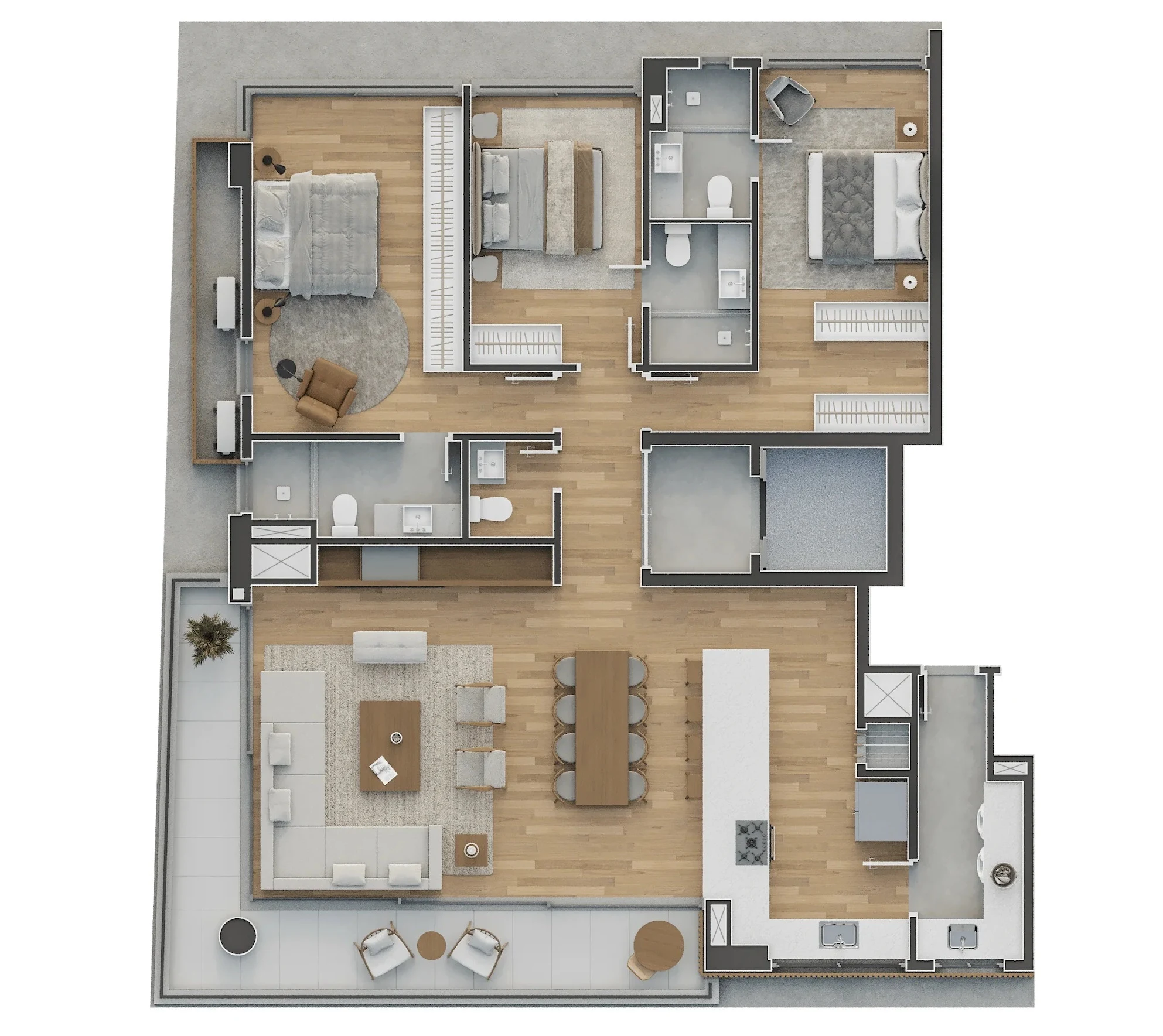 Planta do empreendimento