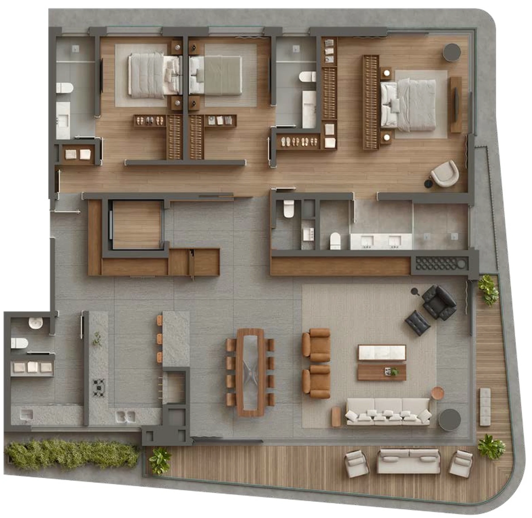 Planta do empreendimento