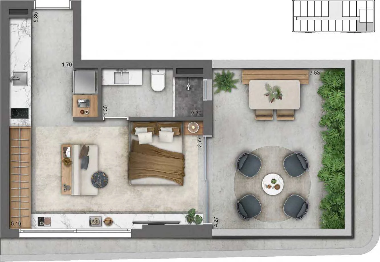 Planta do empreendimento