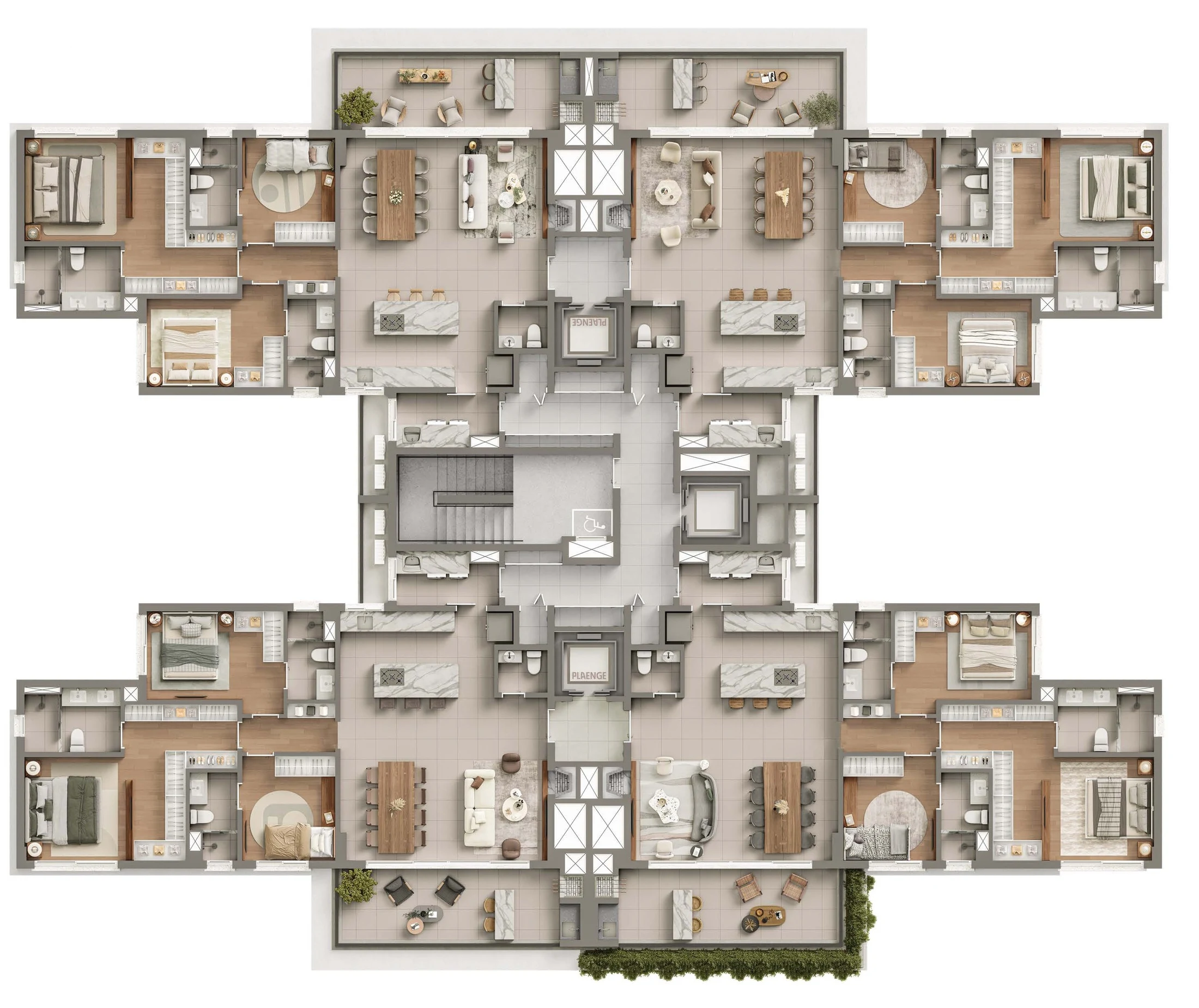 Planta do empreendimento