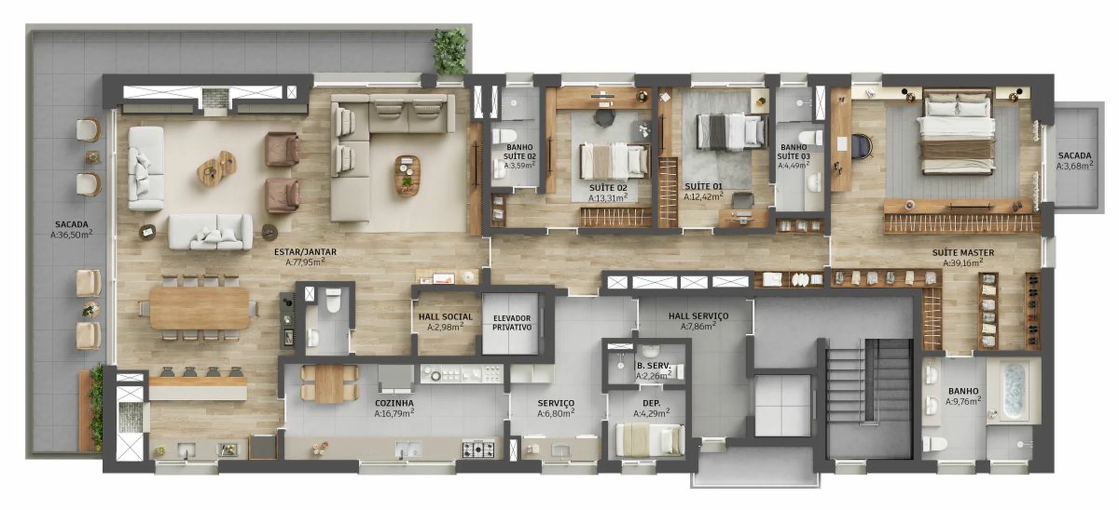 Planta do empreendimento