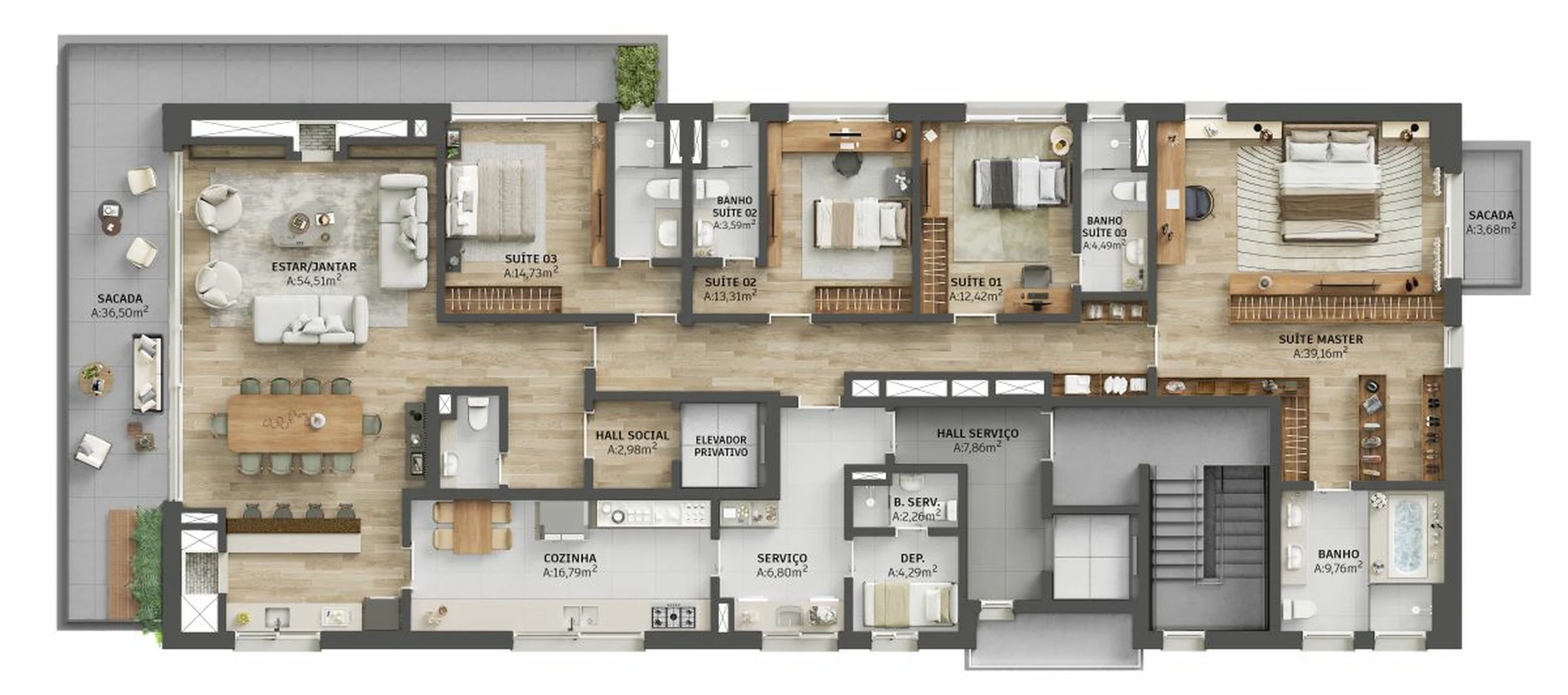 Planta do empreendimento