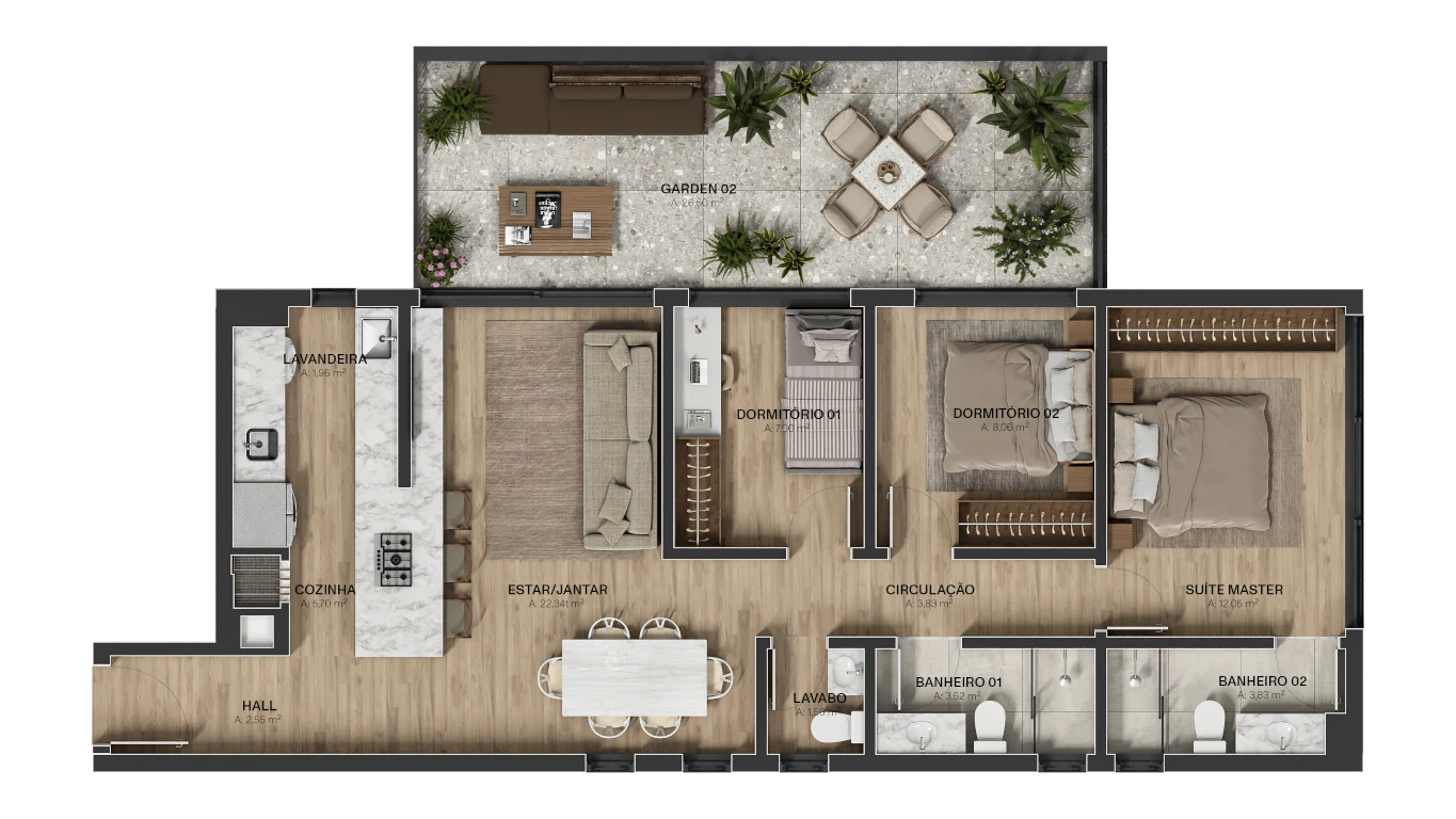 Planta do empreendimento