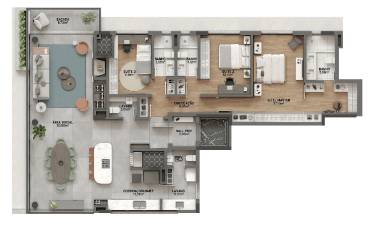 Planta do empreendimento