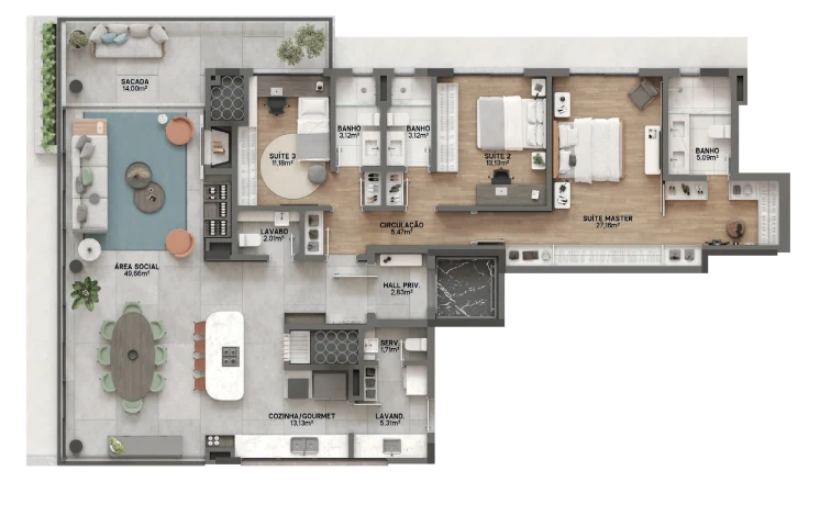 Planta do empreendimento