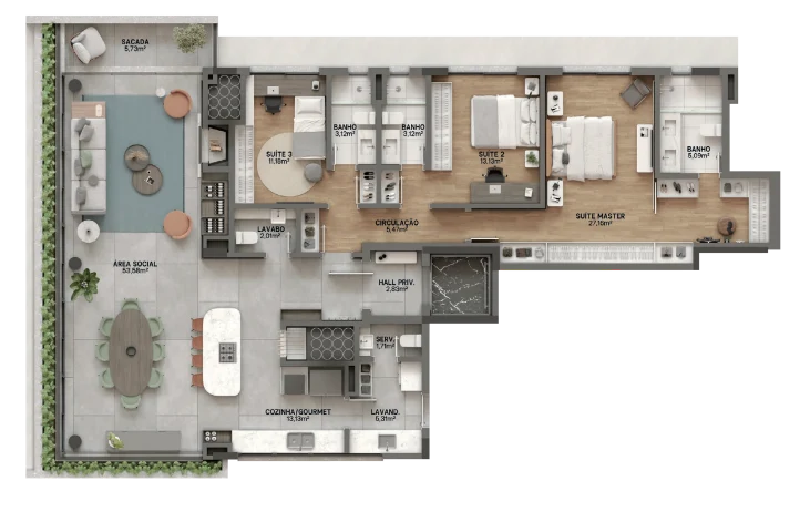 Planta do empreendimento