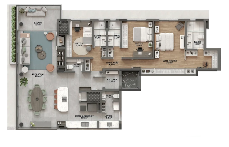 Planta do empreendimento