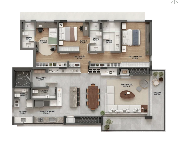 Planta do empreendimento