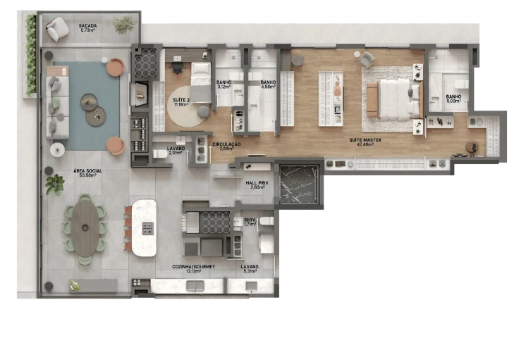 Planta do empreendimento