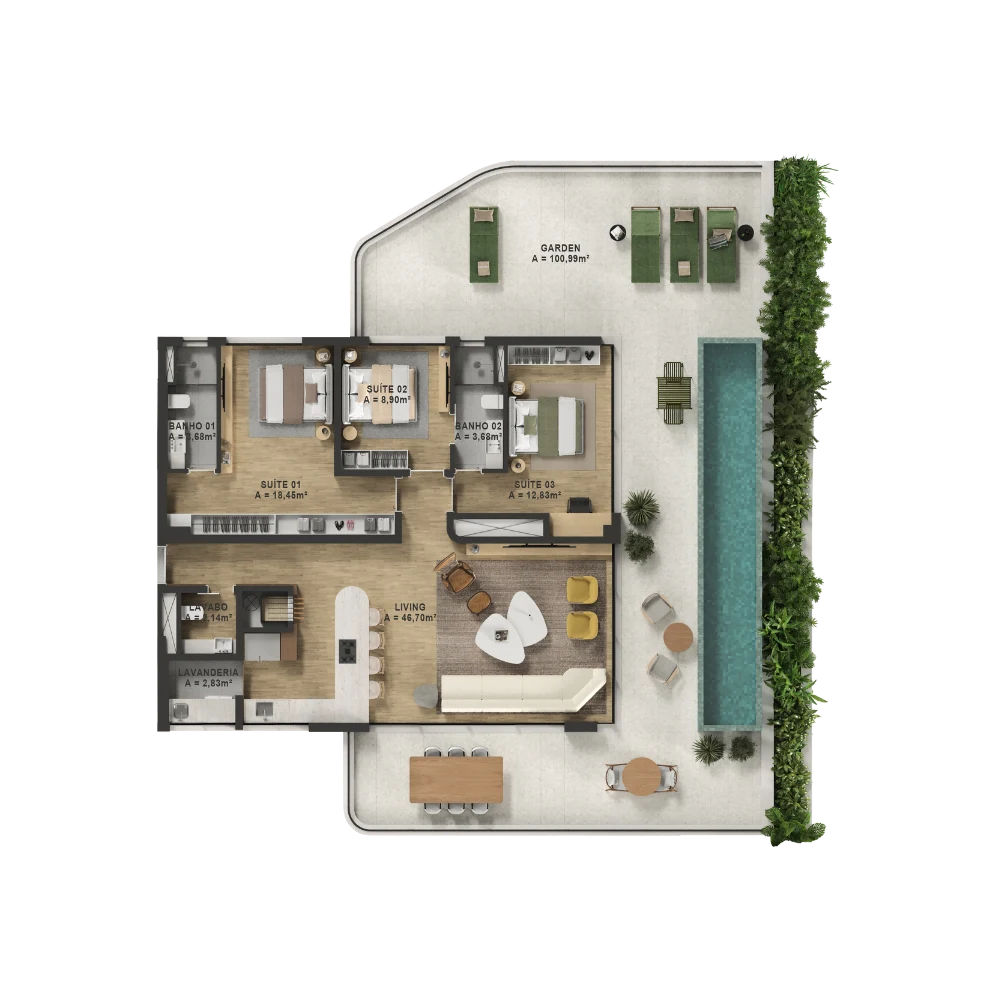 Planta do empreendimento