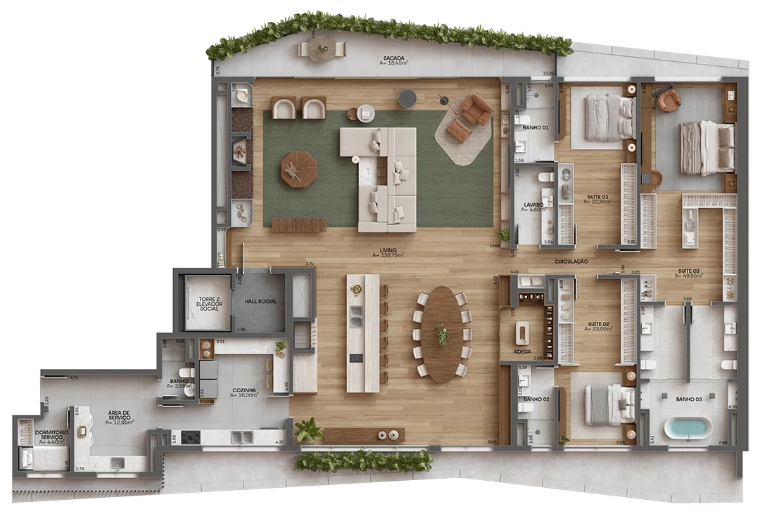 Planta do empreendimento