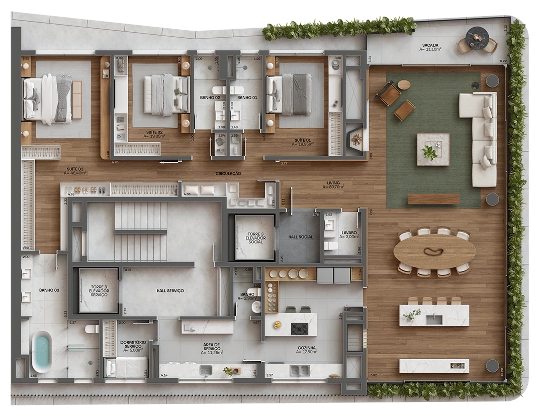 Planta do empreendimento