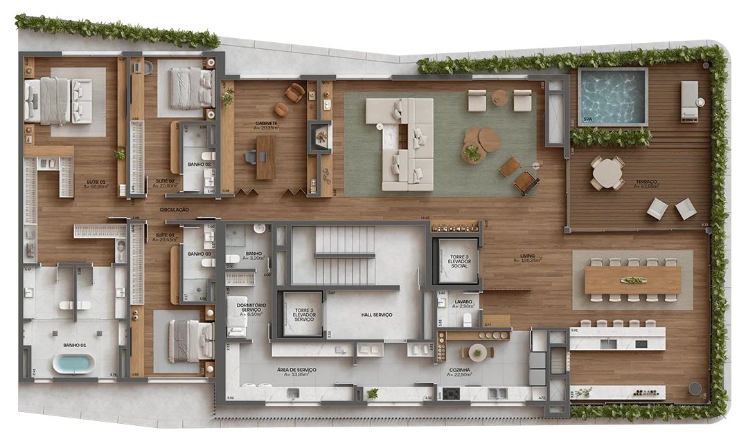 Planta do empreendimento